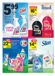 Gazetka promocyjna Intermarche - Gazetka promocyjna - Gazetka - ważna od 15.11 do 15.11.2021 - strona 34 - produkty: Płyn do prania, Top, Proszek do prania, Clin, Silan, Płyn do płukania, Perwoll, Płyn do szyb