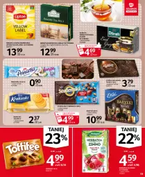 Gazetka promocyjna Selgros - Oferta spożywcza - Gazetka - ważna od 04.08 do 04.08.2021 - strona 19 - produkty: Earl Grey, Princessa, Krakus, Dilmah, Herbata czarna, Wawel, Lipton, Czekolada, Toffifee, Herbata, Krakuski, Baryłki, Fa