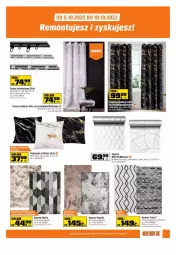 Gazetka promocyjna Obi - Gazetka OBI - Gazetka - ważna od 18.10 do 18.10.2022 - strona 7 - produkty: Tapeta, Zasłona, Firana, Szyna, Poduszka, Dywan