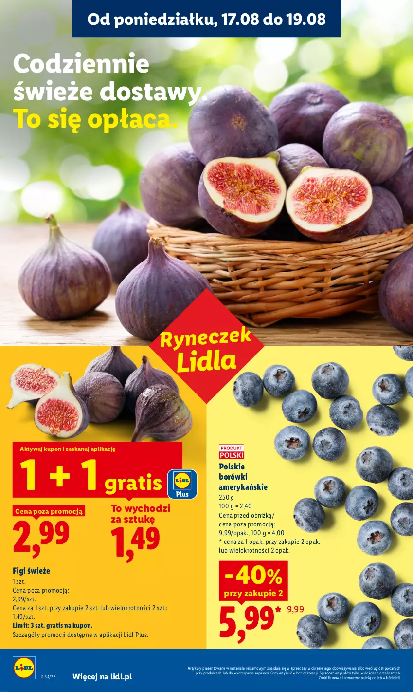 Gazetka promocyjna Lidl - Gazetka ważna od 17.08 do 19.08 - ważna 17.08 do 19.08.2026 - strona 36 - produkty: Figi, Gra
