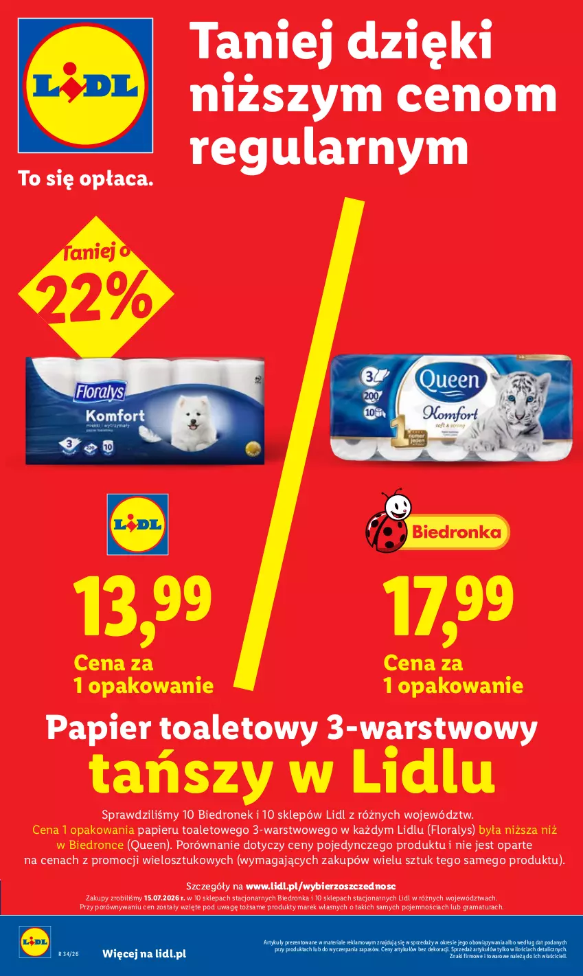 Gazetka promocyjna Lidl - Gazetka ważna od 17.08 do 19.08 - ważna 17.08 do 19.08.2026 - strona 6 - produkty: Flora, Gra, Papier, Papier toaletowy, Por, Rama