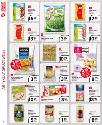 Gazetka promocyjna Selgros - Extra Oferta - Gazetka - ważna od 28.02 do 28.02.2021 - strona 8 - produkty: Pierogi, Kalafior, Makaron, Papryka, Paluszki rybne, Pizza, Pizza margherita, Artykuły spożywcze, Mieszanka kompotowa, Krewetki, Frytki, Szpinak, Imbir