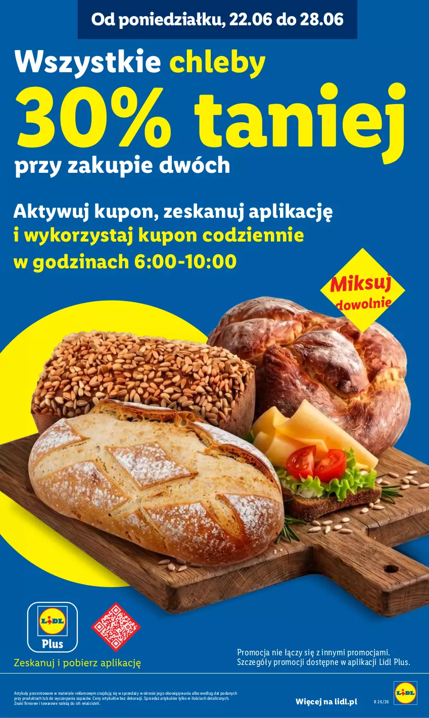 Gazetka promocyjna Lidl - Gazetka ważna od 25.06 do 28.06 - ważna 25.06 do 28.06.2026 - strona 13 - produkty: Chleb