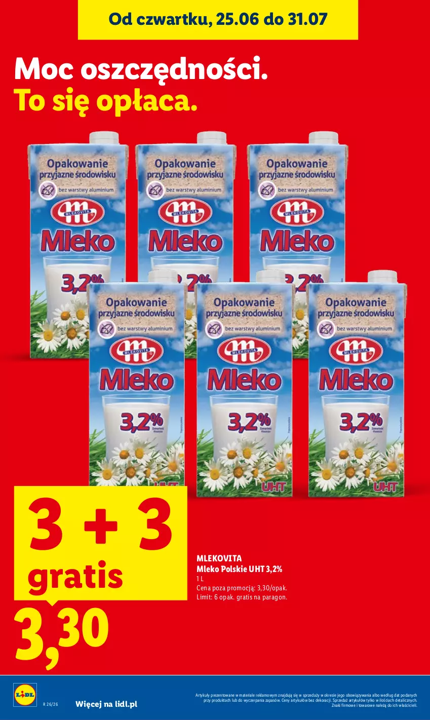 Gazetka promocyjna Lidl - Gazetka ważna od 25.06 do 28.06 - ważna 25.06 do 28.06.2026 - strona 56 - produkty: Gra, Mleko, Mlekovita