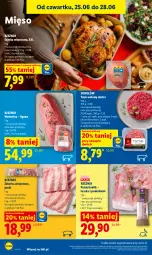 Gazetka promocyjna Lidl - Gazetka ważna od 25.06 do 28.06 - Gazetka - ważna od 28.06 do 28.06.2026 - strona 44 - produkty: Sok, Gra, Szynka wieprzowa, Sokołów, Tatar wołowy, Królik, Tusz, Szynka, Wołowina, Mięso, Grafika
