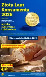 Gazetka promocyjna Lidl - Gazetka ważna od 25.06 do 28.06 - Gazetka - ważna od 28.06 do 28.06.2026 - strona 46 - produkty: Gra, Cukier, Laur, Grafika