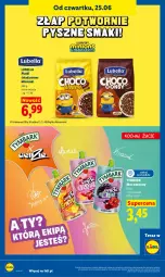 Gazetka promocyjna Lidl - Gazetka ważna od 25.06 do 28.06 - Gazetka - ważna od 28.06 do 28.06.2026 - strona 86 - produkty: Lubella, Mus, Bell, Tera, Tymbark, Danio, Bella