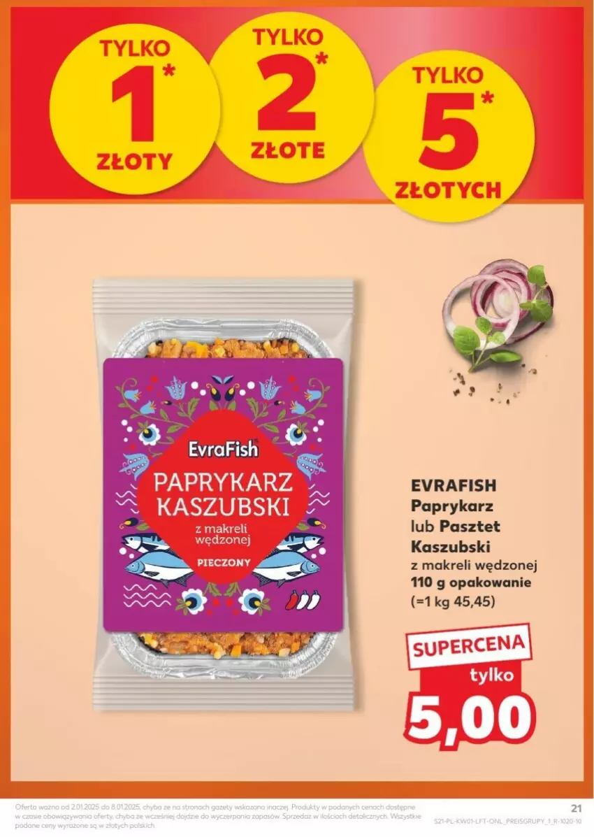 Gazetka promocyjna Kaufland - ważna 02.01 do 08.01.2025 - strona 14 - produkty: Papryka, Paprykarz, Pasztet