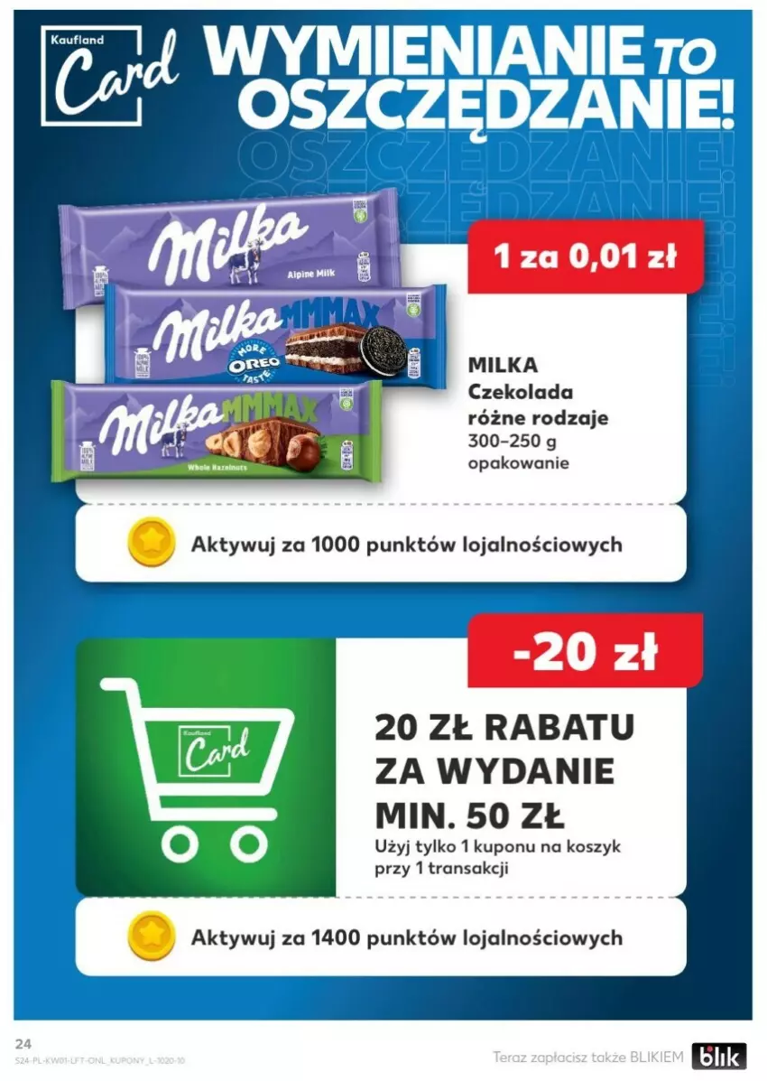 Gazetka promocyjna Kaufland - ważna 02.01 do 08.01.2025 - strona 17 - produkty: Czekolada, Kosz, Milka, Tran