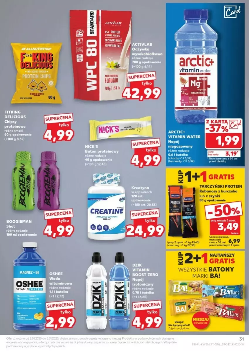 Gazetka promocyjna Kaufland - ważna 02.01 do 08.01.2025 - strona 25 - produkty: Ba!, Baton, Kabanos, Kurczak, Por, Waga, Zupa