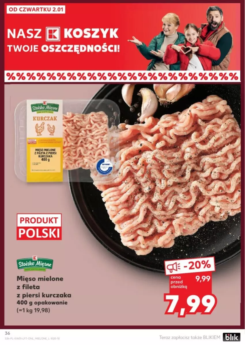 Gazetka promocyjna Kaufland - ważna 02.01 do 08.01.2025 - strona 30 - produkty: Kurczak, Mięso, Mięso mielone