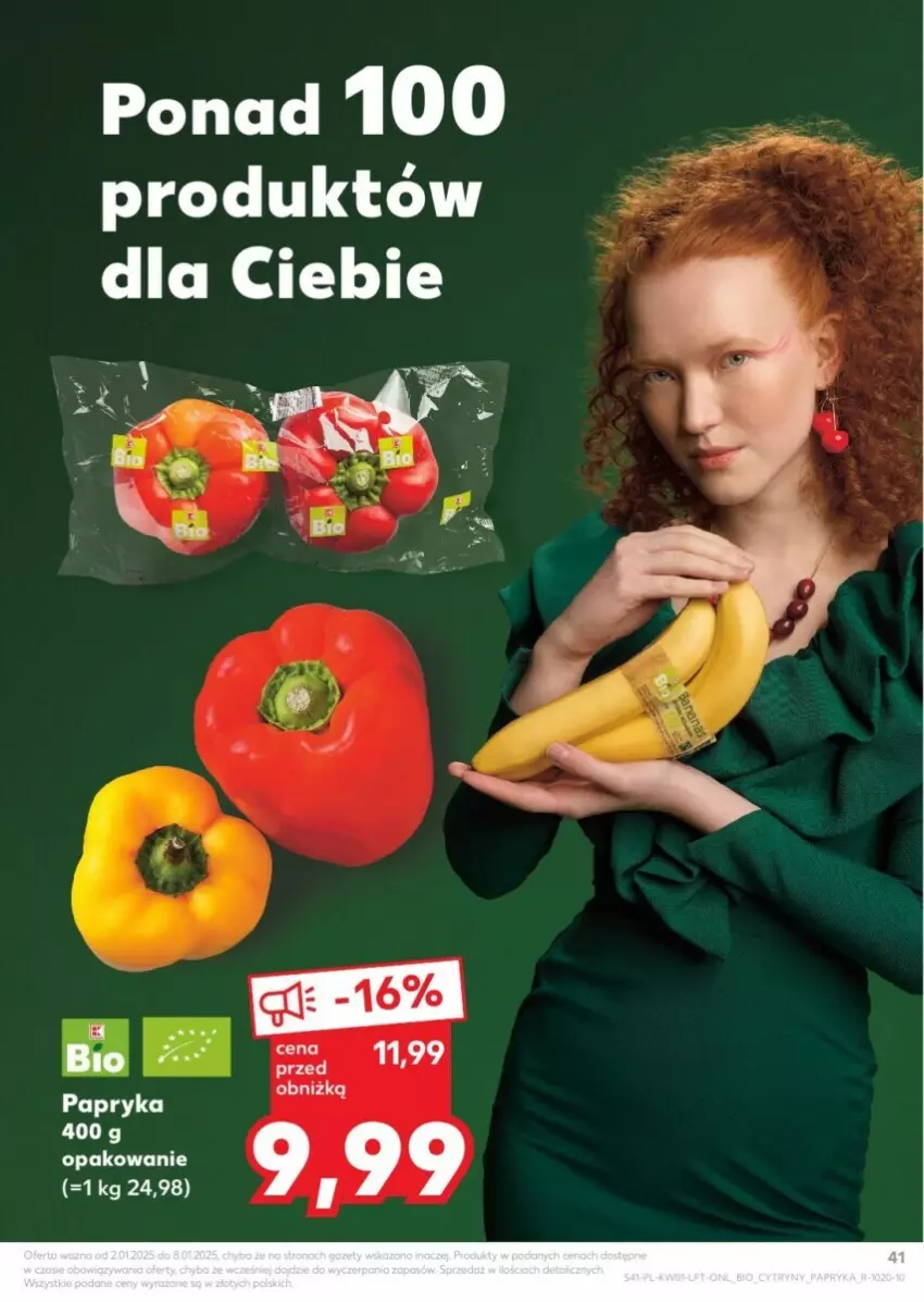 Gazetka promocyjna Kaufland - ważna 02.01 do 08.01.2025 - strona 36 - produkty: Papryka