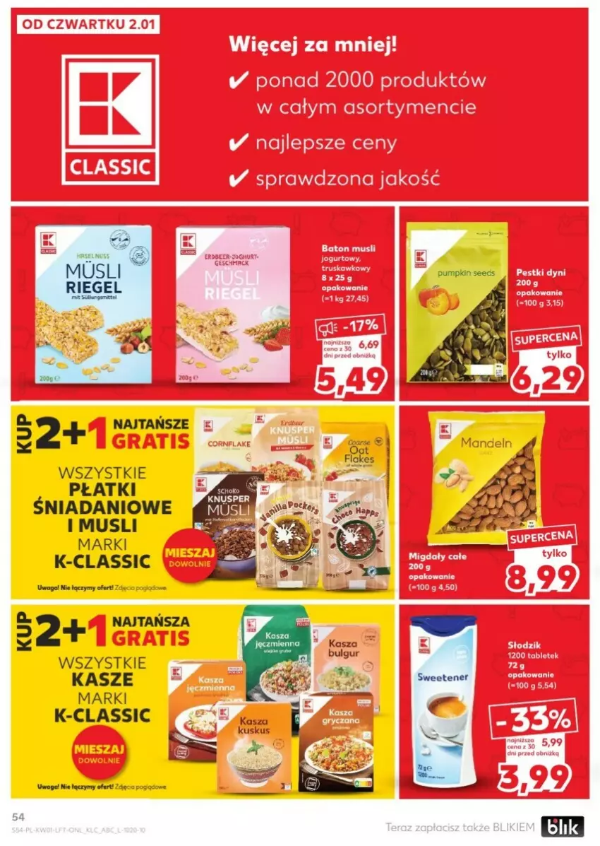 Gazetka promocyjna Kaufland - ważna 02.01 do 08.01.2025 - strona 50 - produkty: Danio, Mus, Waga