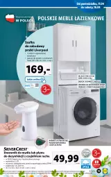 Gazetka promocyjna Lidl - GAZETKA - Gazetka - ważna od 16.04 do 16.04.2022 - strona 19 - produkty: Piec, Pralki, Sok, Por, Meble łazienkowe, Uchwyty, Szafka, Dozownik, Meble