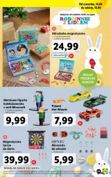 Gazetka promocyjna Lidl - GAZETKA - Gazetka - ważna od 16.04 do 16.04.2022 - strona 23 - produkty: Minecraft, Ser, Układanka, Pojazd, Hot Wheels