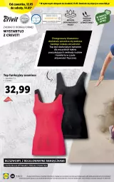Gazetka promocyjna Lidl - GAZETKA - Gazetka - ważna od 15.05 do 15.05.2022 - strona 28 - produkty: Top, Body, Biustonosz, LG