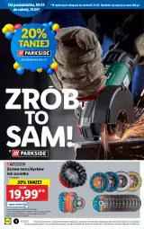 Gazetka promocyjna Lidl - GAZETKA - Gazetka - ważna od 15.05 do 15.05.2022 - strona 4 - produkty: Parkside, Szczotka