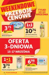 Gazetka promocyjna Auchan - Pewność niskich cen Supermarket - Gazetka - ważna od 17.09 do 17.09.2025 - strona 2 - produkty: Rum, Papier, Papier toaletowy, Olej rzepakowy, Olej, Mleko