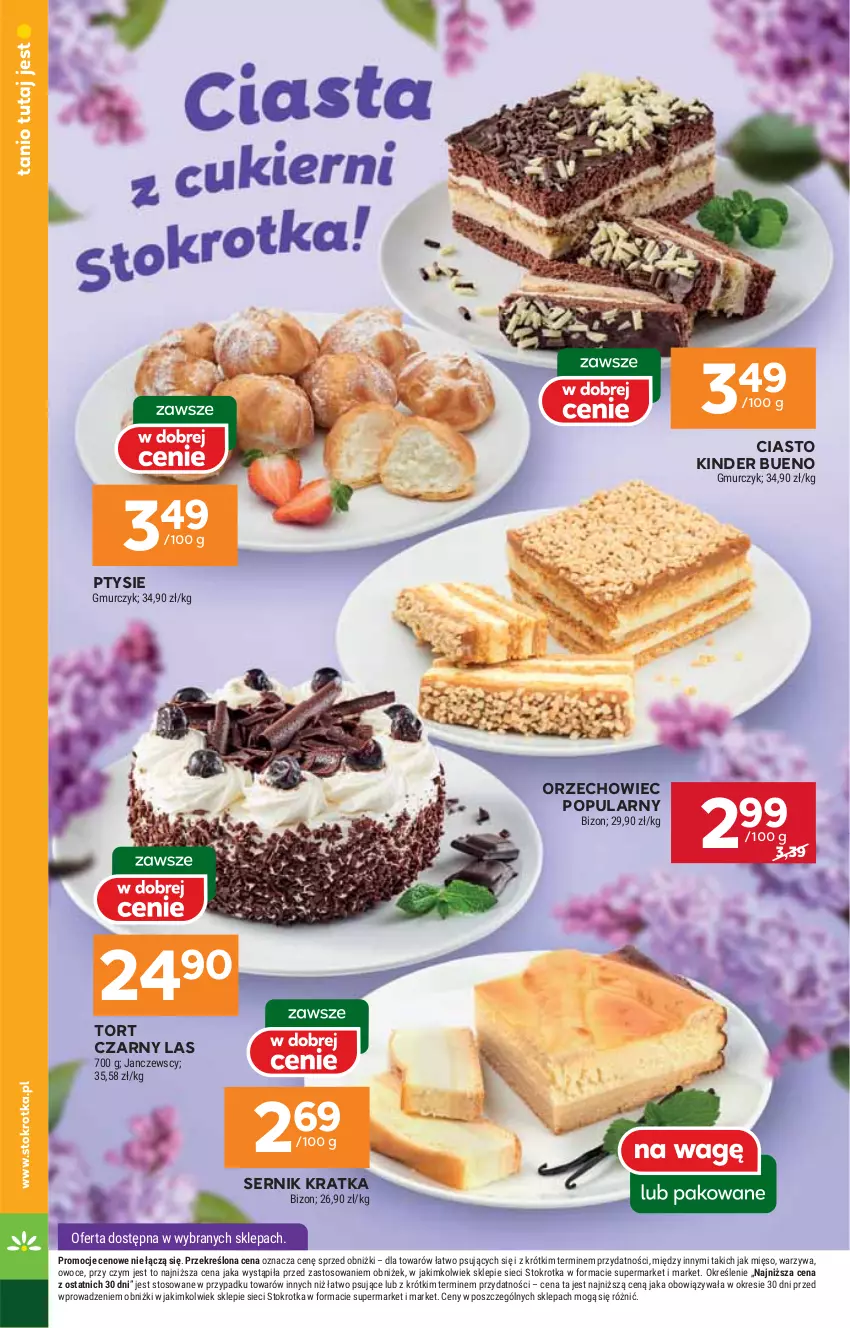 Gazetka promocyjna Stokrotka - Supermarket - ważna 29.05 do 04.06.2025 - strona 16 - produkty: HP, Kinder, Kinder Bueno, Ser