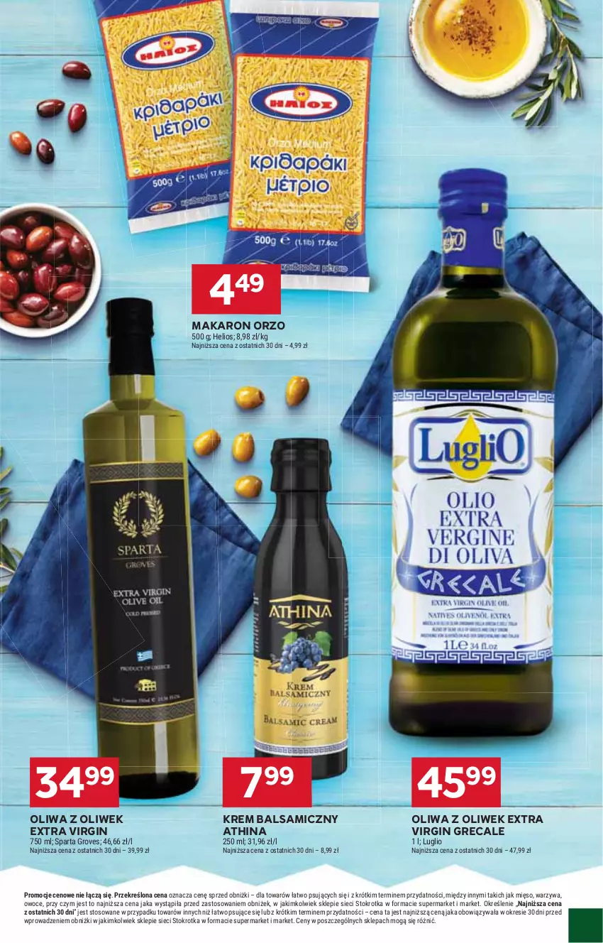 Gazetka promocyjna Stokrotka - Supermarket - ważna 29.05 do 04.06.2025 - strona 25 - produkty: Gin, Helio, Makaron, Mięso, Oliwa, Oliwa z oliwek, Owoce, Warzywa