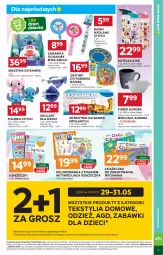 Gazetka promocyjna Stokrotka - Supermarket - Gazetka - ważna od 04.06 do 04.06.2025 - strona 39 - produkty: Warzywa, Wyrzutnia, Miseczka, Kolorowanka, Zabawka, Szyna, Dzieci, Owoce, Kubek, Mięso