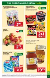 Gazetka promocyjna Stokrotka - Supermarket - Gazetka - ważna od 04.06 do 04.06.2025 - strona 5 - produkty: Warzywa, Por, Gra, Bref, Chrupki, Miód, Owoce, Mięso, Jabłka