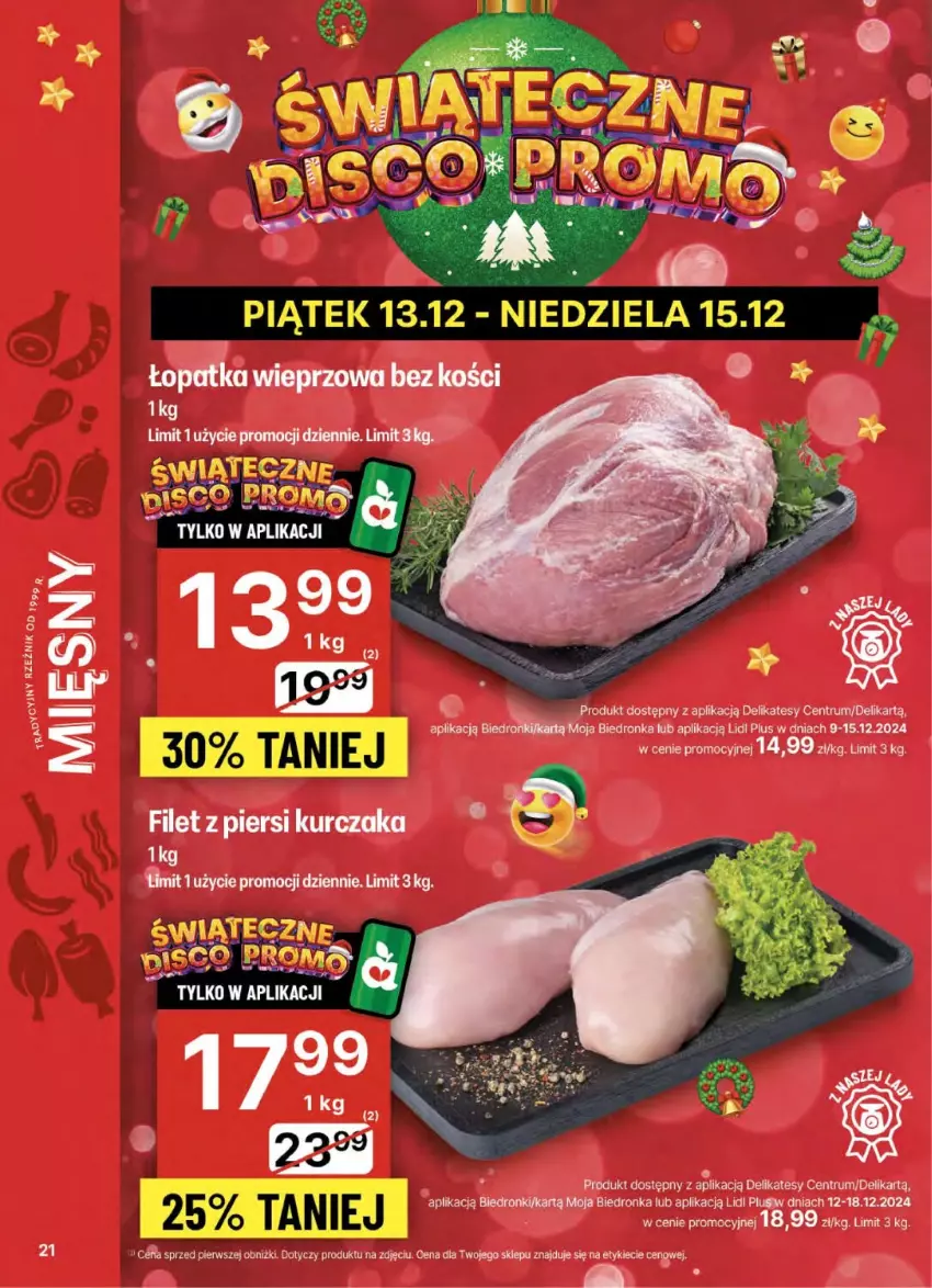 Gazetka promocyjna Delikatesy Centrum - NOWA GAZETKA Delikatesy Centrum od 12 grudnia! 12-18.12.2024 - ważna 12.12 do 18.12.2024 - strona 21 - produkty: Filet z piersi kurczaka, Koc, Kurczak, Rum