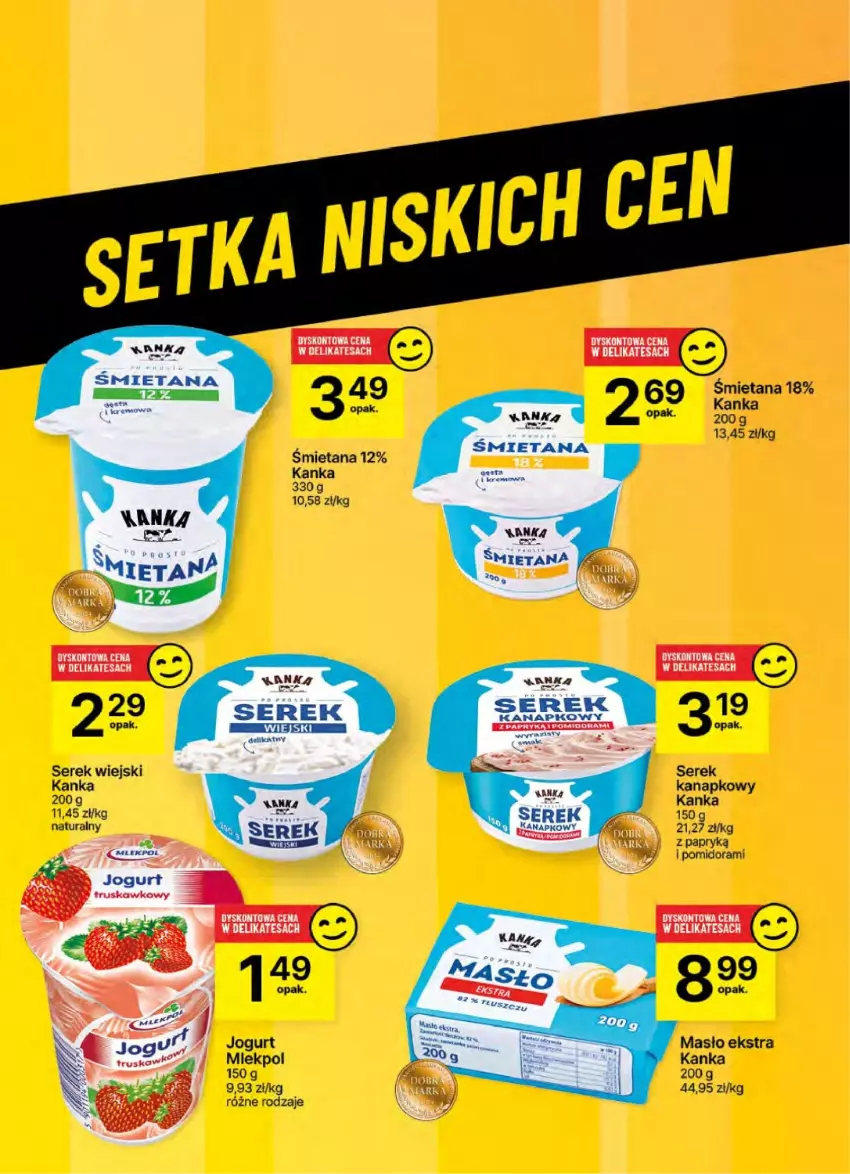 Gazetka promocyjna Delikatesy Centrum - NOWA GAZETKA Delikatesy Centrum od 12 grudnia! 12-18.12.2024 - ważna 12.12 do 18.12.2024 - strona 50 - produkty: Masło, Ser, Serek, Serek wiejski