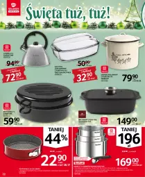 Gazetka promocyjna Selgros - Oferta przemysłowa - Gazetka - ważna od 30.11 do 30.11.2022 - strona 22 - produkty: Piec, Ser, Por, Gra, Tortownica, Miarka, Garnek, Czajnik, Stół, Naczynie żaroodporne, Piekarnik, Fa