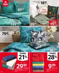Gazetka promocyjna Selgros - Oferta przemysłowa - Gazetka - ważna od 30.11 do 30.11.2022 - strona 28 - produkty: Koc, Pościel, Poszewka, Prześcieradło, Wełna, Ręcznik, Komplet pościeli, Poduszka