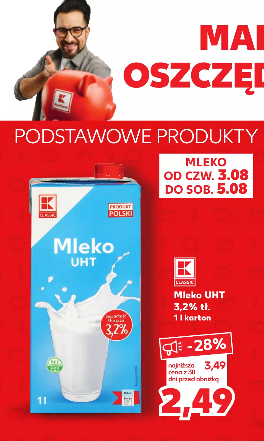 Gazetka promocyjna Kaufland - od Poniedziałku - ważna 07.08 do 12.08.2023 - strona 6 - produkty: Mleko