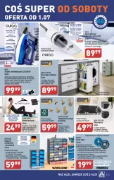 Gazetka promocyjna Aldi - Pełen katalog od 26.06 - Gazetka - ważna od 01.07 do 01.07.2023 - strona 35 - produkty: Odkurzacz, Top, Wycieraczka, Szczotka, Organizer, Kosz, Wałek, Haczyk, Akumulator