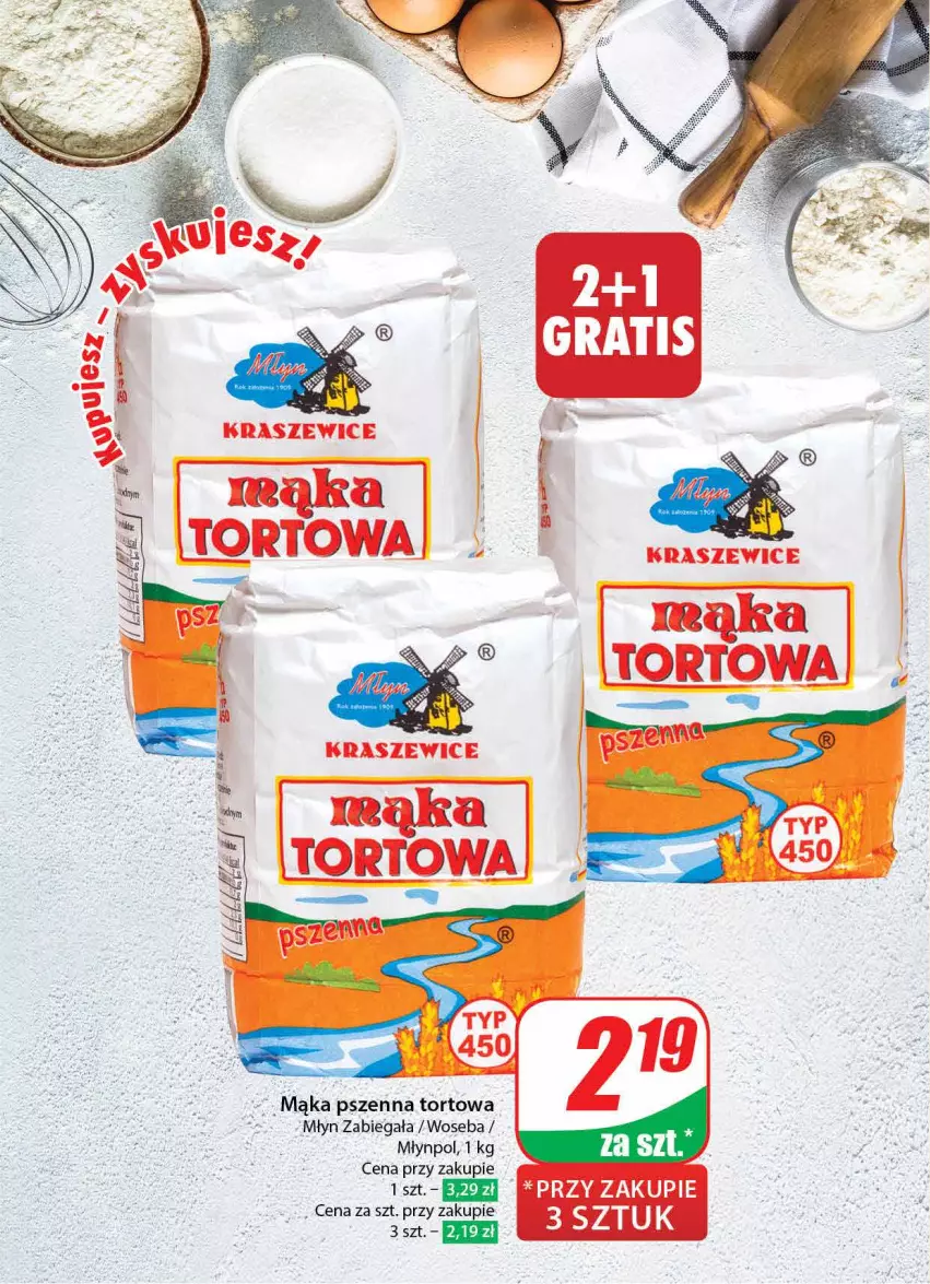 Gazetka promocyjna Dino - Gazetka 2 - ważna 09.01 do 16.01.2024 - strona 14 - produkty: Mąka, Mąka pszenna, Młynpol, Woseba