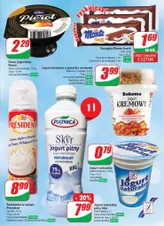 Gazetka promocyjna Dino - Gazetka 2 - Gazetka - ważna od 16.01 do 16.01.2024 - strona 29 - produkty: Jogurt naturalny, Sok, Ser, Gra, Isla, Piątnica, Zott, Jogurt, Bakoma, Deser, Olma, Jogurt pitny, Monte, Fa