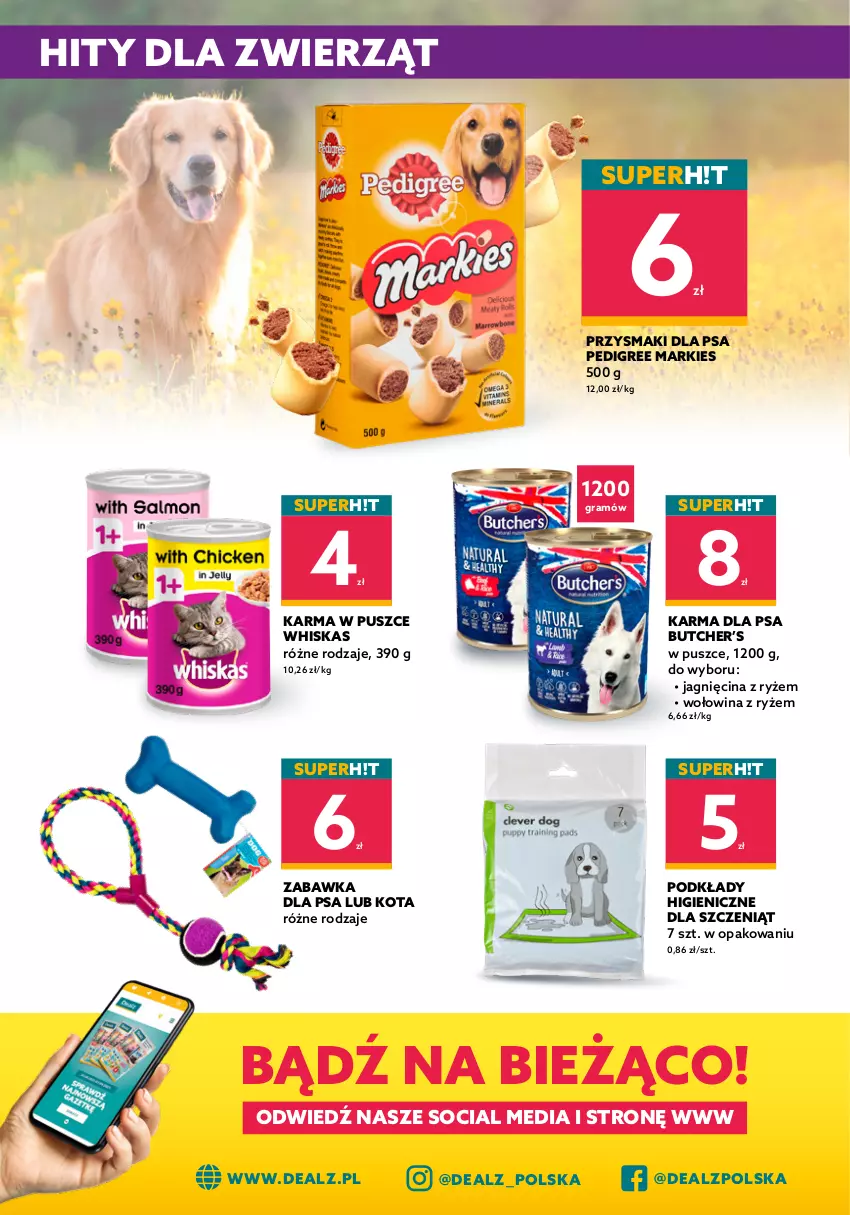 Gazetka promocyjna Dealz - Gazetka na otwarcie - Kutno - ważna 23.09 do 07.10.2021 - strona 8 - produkty: Gra, Pedigree, Podkład, Przysmaki, Ryż, Whiskas, Wołowina, Zabawka