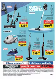 Gazetka promocyjna Carrefour - Gazetka - ważna od 30.11 do 30.11.2024 - strona 3 - produkty: Teleskop, Odkurzacz, Top, Sok, Por, Mop, Gra, Rura, Mop parowy, Kosz, Tran, Tefal, EPEE, Fa