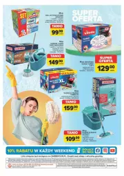 Gazetka promocyjna Carrefour - Gazetka - ważna od 30.11 do 30.11.2024 - strona 4 - produkty: Por, Mop, Rama, Taca, Vileda, Wiadro, Fa