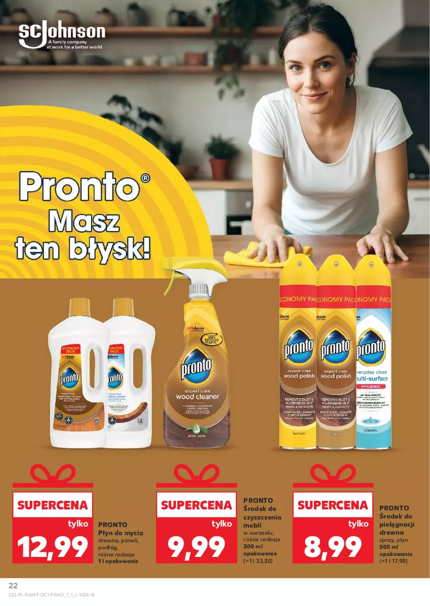Gazetka promocyjna Kaufland - Kaufland - ważna 04.12 do 23.12.2025 - strona 22 - produkty: Płyn do mycia, Pronto