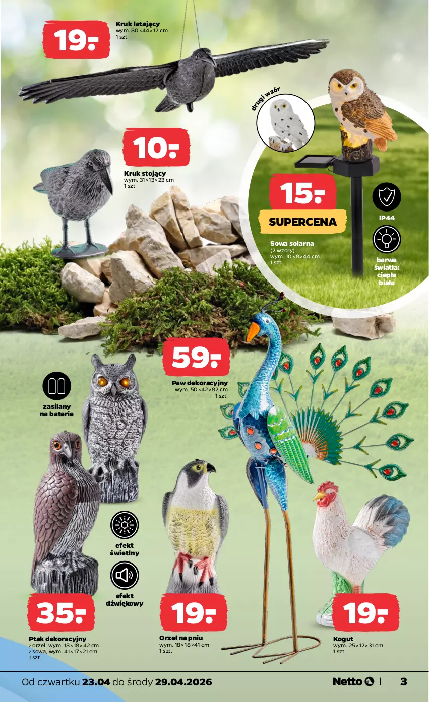 Gazetka promocyjna Netto - Od Czwartku - ważna 23.04 do 29.04.2026 - strona 3 - produkty: Kogut, Silan
