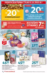 Gazetka promocyjna Auchan - Magia Mikołajkowa Moja Auchan - Gazetka - ważna od 08.12 do 08.12.2021 - strona 2 - produkty: Zestaw prezentowy, Ser, Bell, Dezodorant, Płyn micelarny, Perfum, Sati, Maybelline, Maskara, Kula do kąpieli, Krem pod oczy, Garnier, Krem na dzień, Mydło, Maska, Olej, Fa