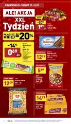 Gazetka promocyjna Aldi - Katalog spożywczy - Gazetka - ważna od 26.03 do 26.03.2022 - strona 18 - produkty: Ser, Prince Polo, Orzeszki, Cukier, Wafelek, Tera, Wawel, Wafle, Sante, Czekolada, Deser, Aksam, Cukierki, Orzeszki ziemne, Kakao, Kokos