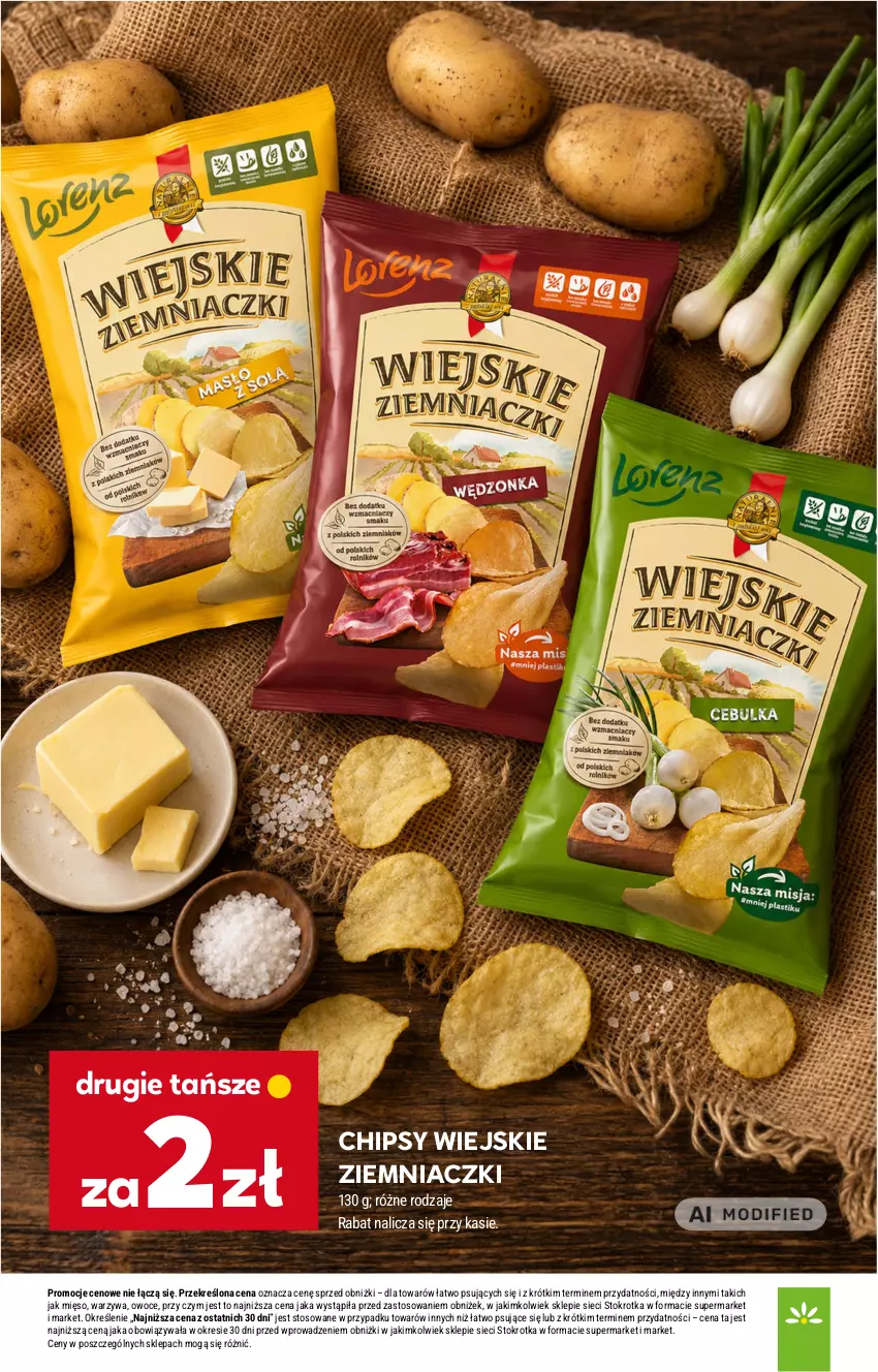 Gazetka promocyjna Stokrotka - Supermarket - ważna 03.09 do 09.09.2026 - strona 49 - produkty: Chipsy, Mięso, Owoce, Warzywa