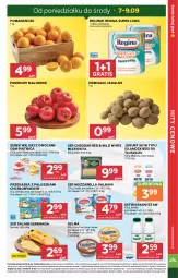 Gazetka promocyjna Stokrotka - Supermarket - Gazetka - ważna od 09.09 do 09.09.2026 - strona 9 - produkty: Mozzarella, Serek wiejski, Cheddar, Warzywa, Ser, Gin, Gra, Salami, Isla, Piątnica, Jogurt, Ziemniaki, Mlekovita, Pomarańcze, Serek, Optima, Pizza, Ręcznik, Galbani, Owoce, Delma, Ser salami, Chleb, Flora, Pomidory, Kefir, Mięso, Mleko