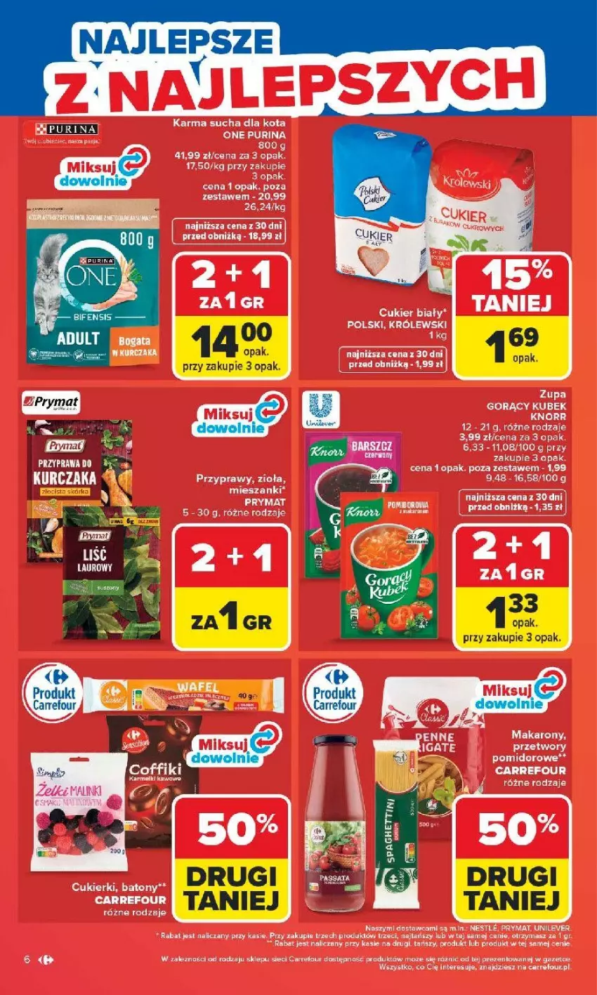 Gazetka promocyjna Carrefour - Gazetka Carrefour, Market od poniedziałku! - ważna 04.05 do 09.05.2026 - strona 8 - produkty: Fa, Pur, Purina, Ser