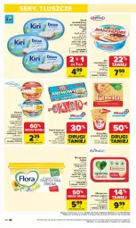 Gazetka promocyjna Carrefour - Gazetka Carrefour, Market od poniedziałku! - Gazetka - ważna od 09.05 do 09.05.2026 - strona 30 - produkty: Top, Ser, Gin, Twaróg, Piątnica, Optima Cardio, Mlekovita, Mascarpone, Serek, Optima, Margaryna, Flora, Kasia, Mleko, Fa