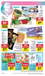 Gazetka promocyjna Carrefour - Gazetka Carrefour, Market od poniedziałku! - Gazetka - ważna od 09.05 do 09.05.2026 - strona 36 - produkty: Big Milk, Lody, Zielona Budka, Milka, Fa