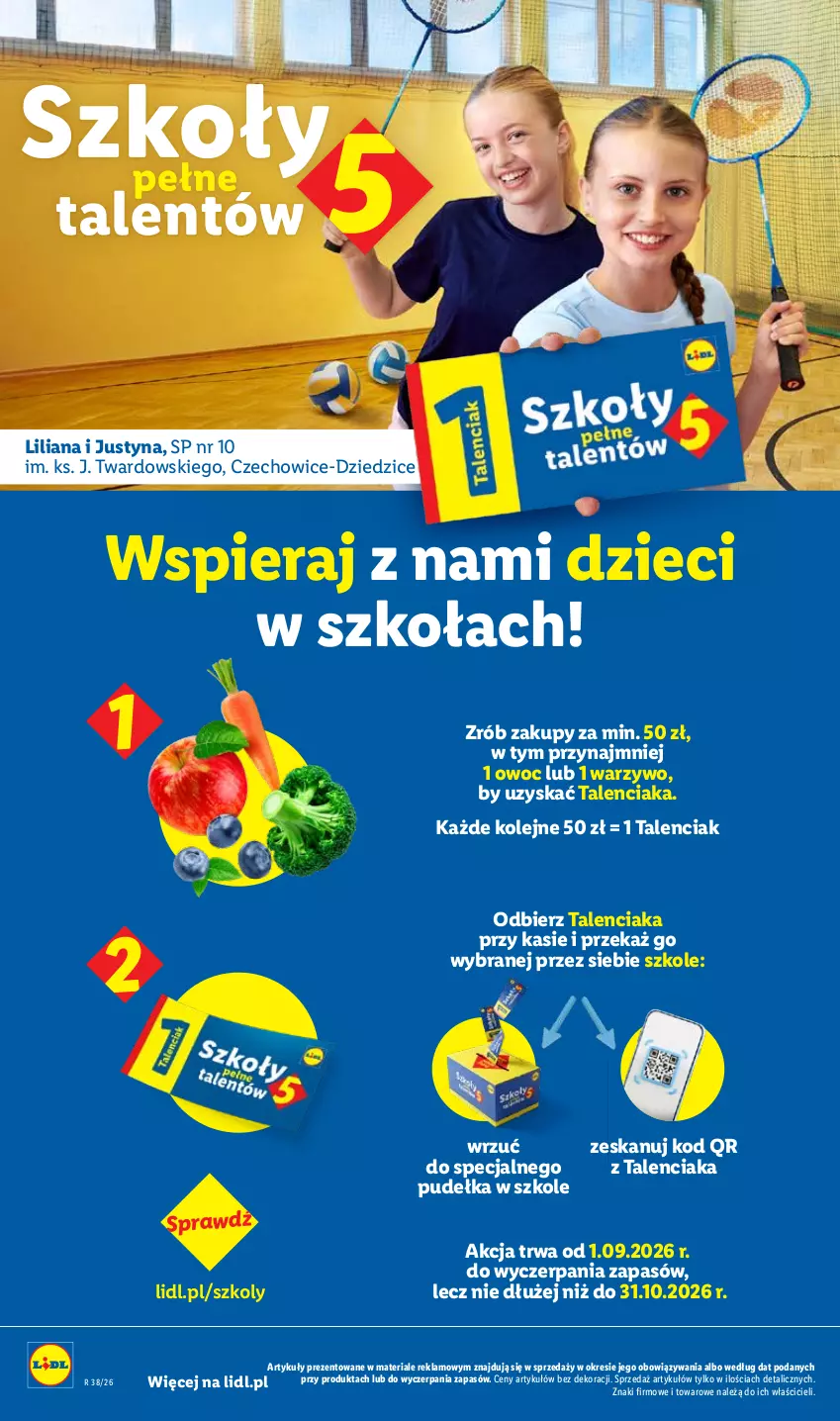Gazetka promocyjna Lidl - Gazetka ważna od 17.09 do 19.09 - ważna 17.09 do 19.09.2026 - strona 10 - produkty: Dzieci, Olej