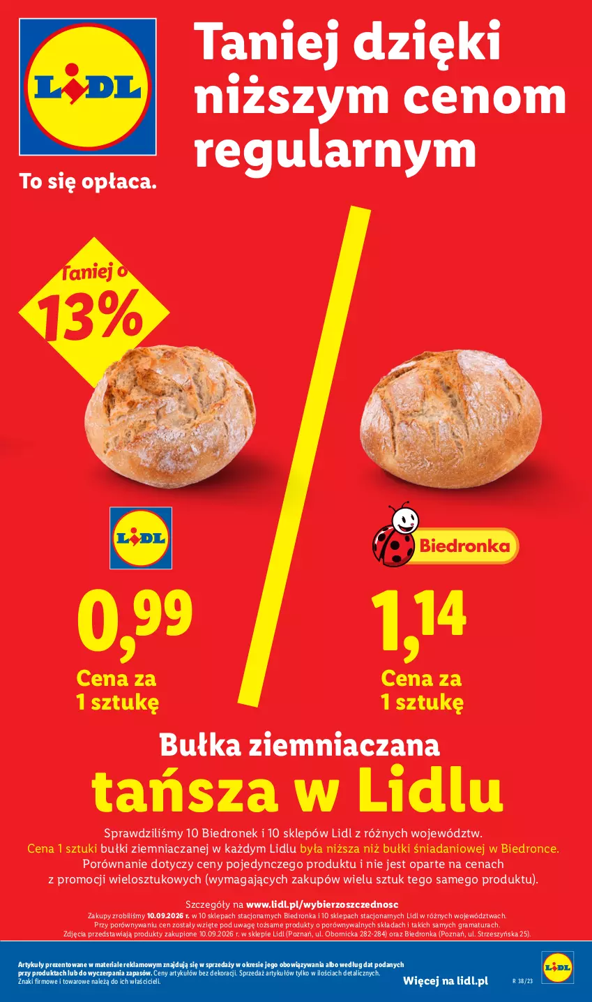 Gazetka promocyjna Lidl - Gazetka ważna od 17.09 do 19.09 - ważna 17.09 do 19.09.2026 - strona 3 - produkty: Bułka, Danio, Gra, Por, Rama
