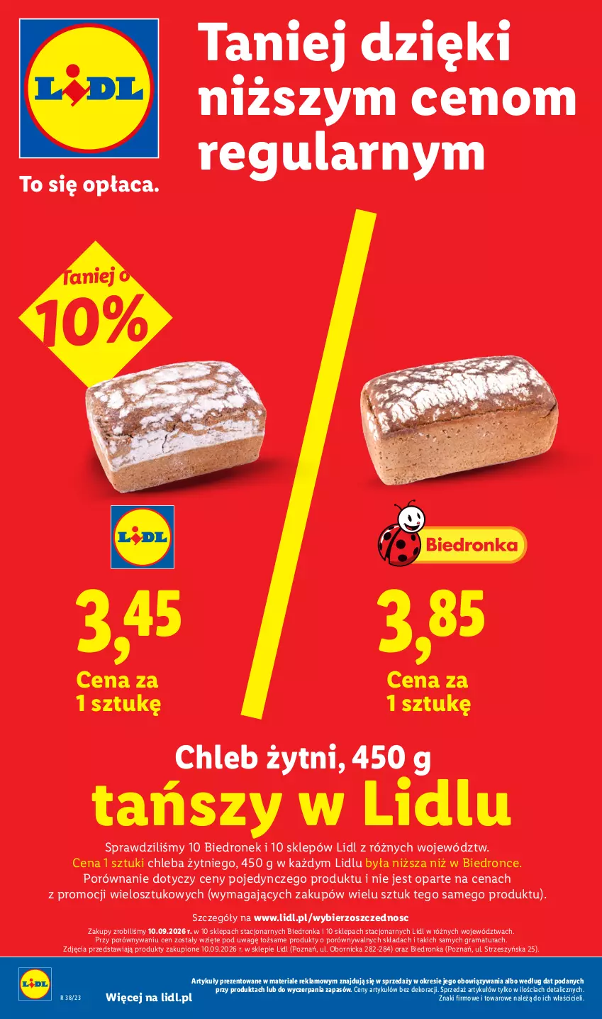 Gazetka promocyjna Lidl - Gazetka ważna od 17.09 do 19.09 - ważna 17.09 do 19.09.2026 - strona 4 - produkty: Chleb, Gra, Por, Rama