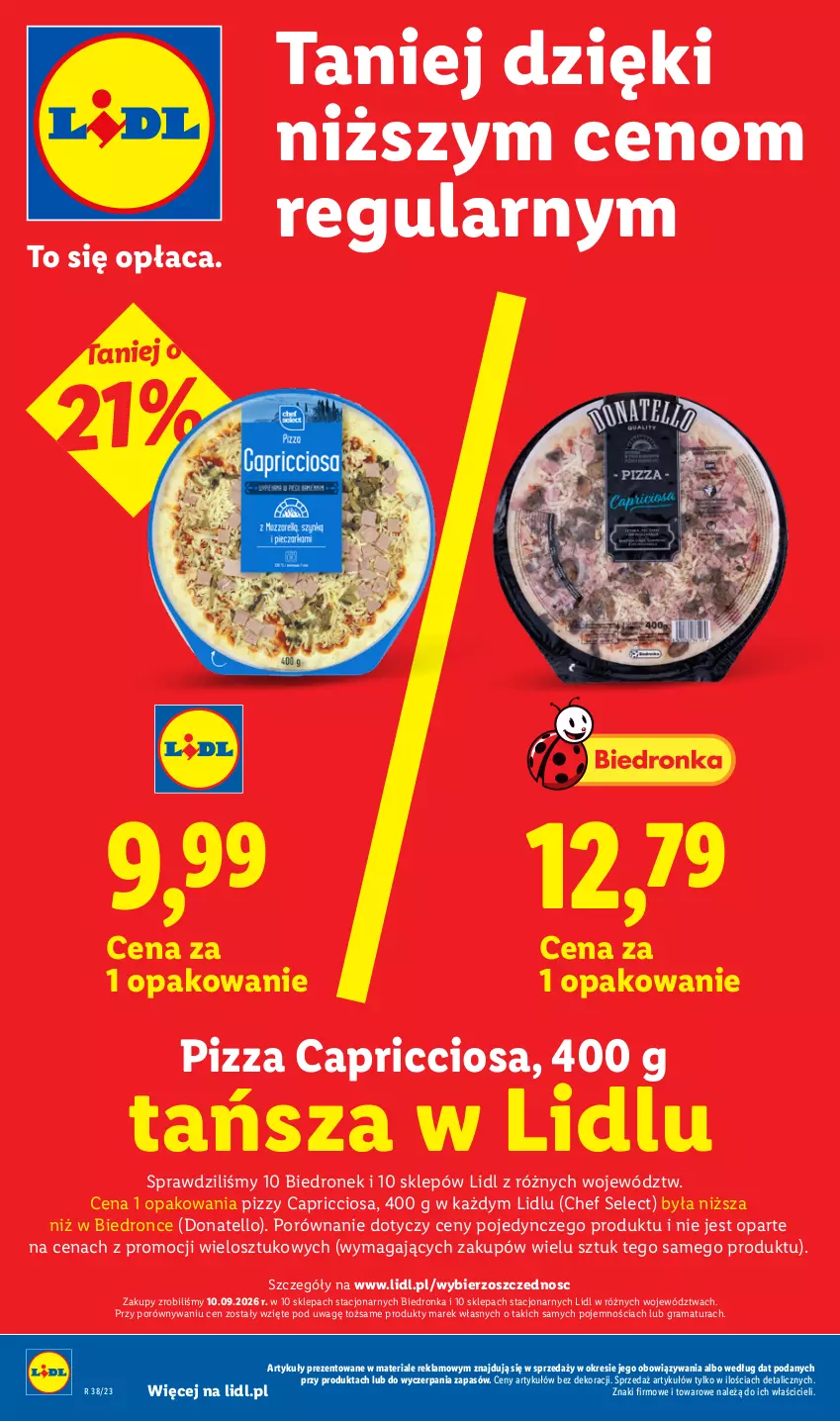 Gazetka promocyjna Lidl - Gazetka ważna od 17.09 do 19.09 - ważna 17.09 do 19.09.2026 - strona 8 - produkty: Gra, Pizza, Por, Rama
